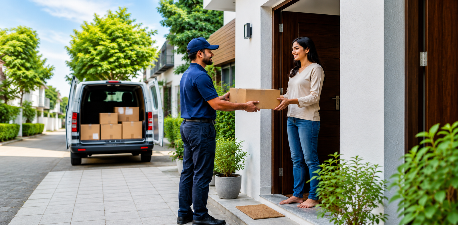 Door-to-Door Delivery - Aura Globex